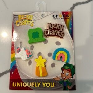 Lucky Charms Crocs jibbitz shoe charms kids NWT sold out!